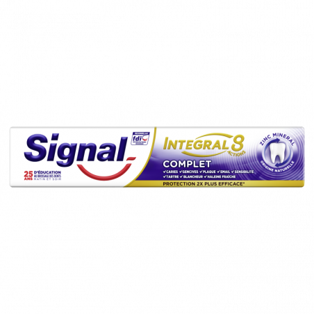 Pack de 24 Signal Dentifrice Integral 8 Complet 75ml