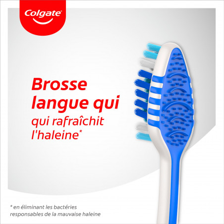Lot Brosses à dents Colgate Zig Zag Souple x3 Lot Brosses à dents Colgate Zig Zag Souple x3