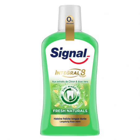 Signal Bain de Bouche Integral 8 Fraîcheur Naturelle 500ml