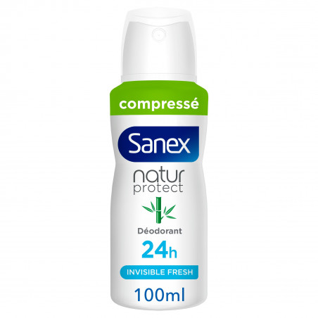 Déodorant naturel Sanex Natur Protect Pure&Fresh Bambou spray compressé - 100ml