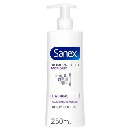 Crème hydratante corps Sanex BiomeProtect Atopicare Apaisante peaux atopiques - 250ml