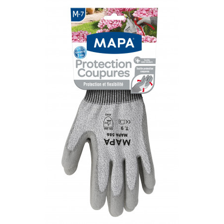 Mapa - Gants de Jardinage - Protection Coupures - T.M