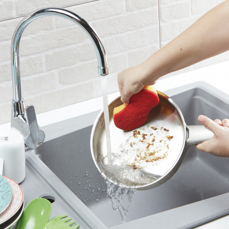 Spontex - 2 Eponges Gratounett' Stop-Graisse Spontex - 2 Eponges Gratounett' Stop-Graisse