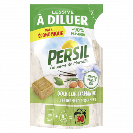 Persil Lessive Liquide à Diluer Douceur d'Amande 500ml 30 Lavages