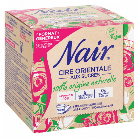 Cire orientale aux sucres 100% naturelle