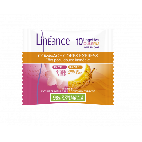 Lingettes Gommage Express Corps X10