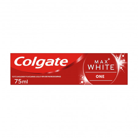 Dentifrice blancheur Colgate Max White One - 75ml