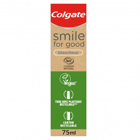 Dentifrice Colgate Smile for good Blancheur naturel - 75ml