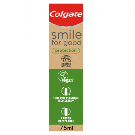 Dentifrice Colgate Smile for good Protection naturel - 75ml