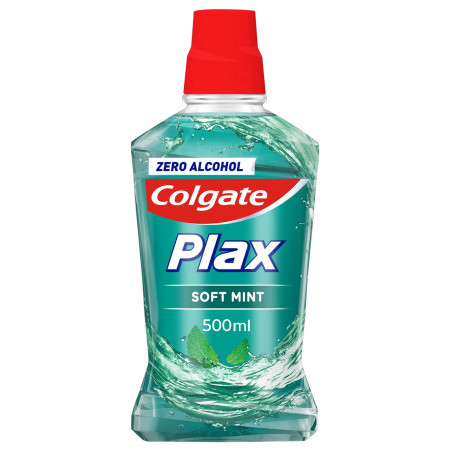 Bain de bouche sans alcool Colgate Plax Menthe douce - 500ml