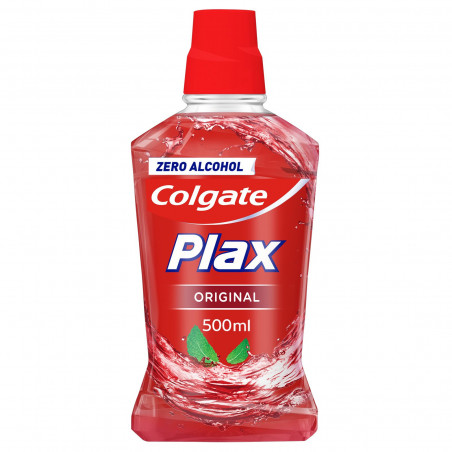 Bain de bouche sans alcool Colgate Plax Original - 500ml