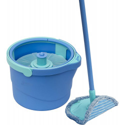 Lot de 2 - 1 Recharge Microfibre pour balai Aqua Revolution System 2