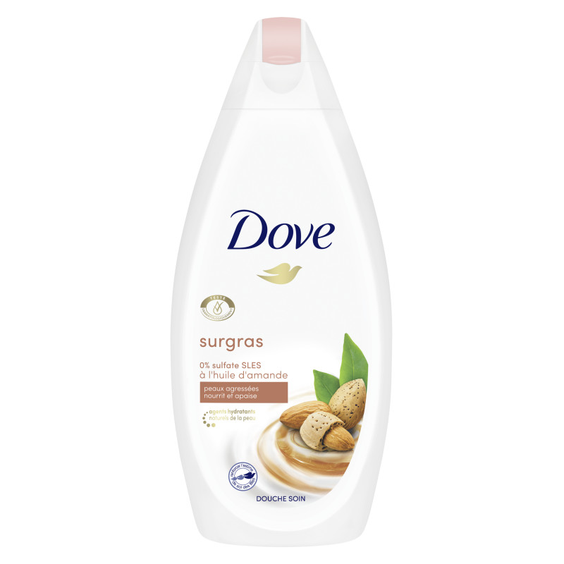 Pack de 6 - Dove Gel Douche Amande 400Ml