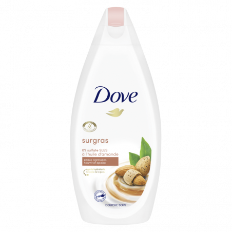 Pack de 6 - Dove Gel Douche Amande 400Ml