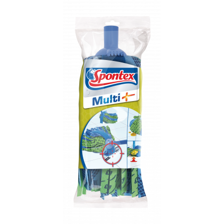 Lot de 2 - 1 Recharge Balai à Franges Multi +