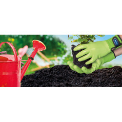 Lot de 2 - Gants de Jardinage - Plantation + - T.S