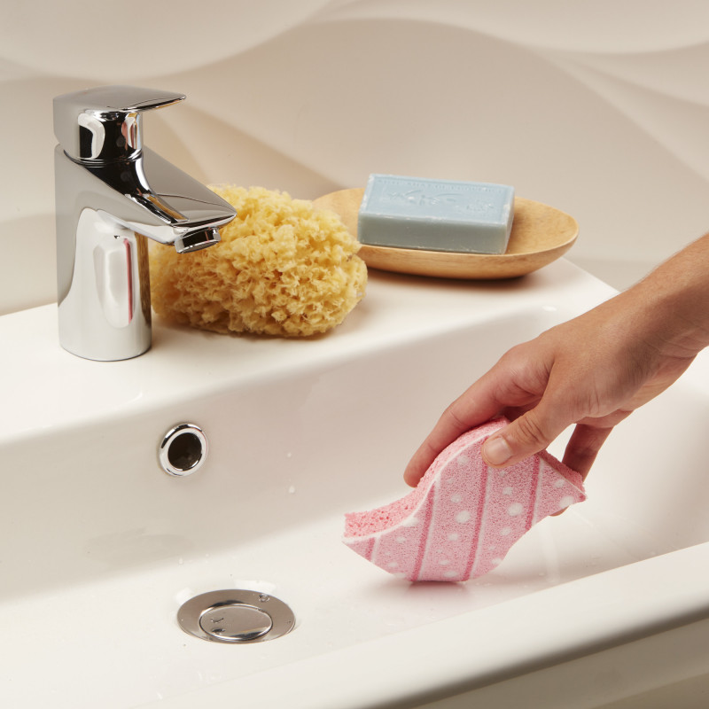 Spontex - 2 Eponges Salle de Bain Salsa Power