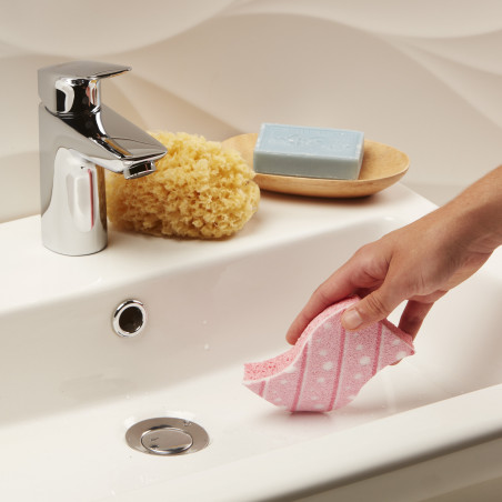Spontex - 2 Eponges Salle de Bain Salsa Power
