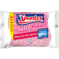 Spontex - 2 Eponges Salle de Bain Salsa Power