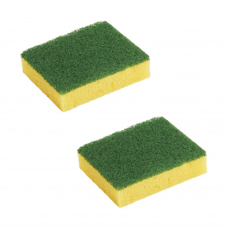 Lot de 8 - Spontex - 2 Eponges Gratte-Mousse