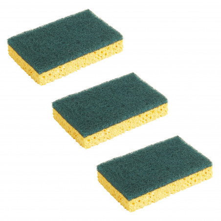 Lot de 6 - Spontex - 3 Gratte-Eponge Longue Durée