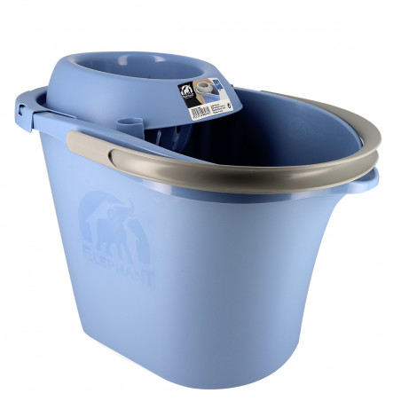 Elephant - Mega lot - 1 Kit Seau, Essoreur & Balai lave sol La Classique