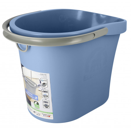 Elephant - Mega lot - 1 Kit Seau, Essoreur & Balai lave sol La Classique