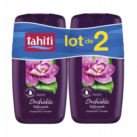 Lot Gel douche Tahiti Orchidée Relaxante - 2x250ml