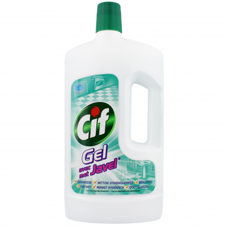CIF Gel Nettoyant avec Javel Multi-Usages 1l