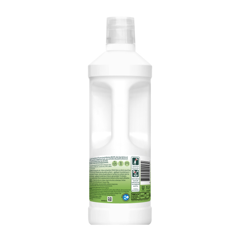 Cif Gel Anti-Bactérien Multi-Usages Sans Javel 1l