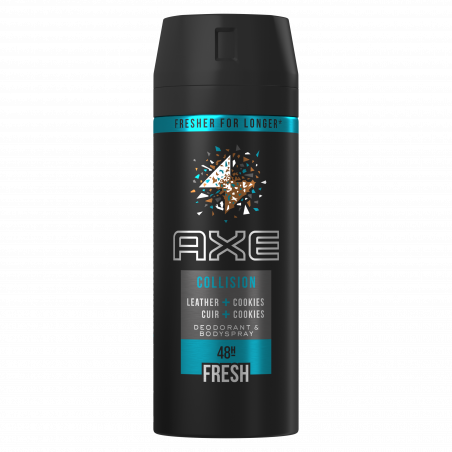 Axe Déodorant Homme Spray Collision All Day Fresh 150ml