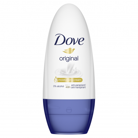 Dove Déodorant Femme Bille Anti Transpirant Original 50ml