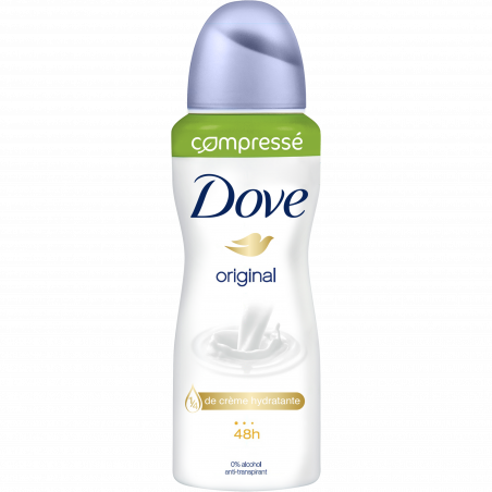 Dove Déodorant Femme Spray Anti Transpirant Original Compressé 100ml