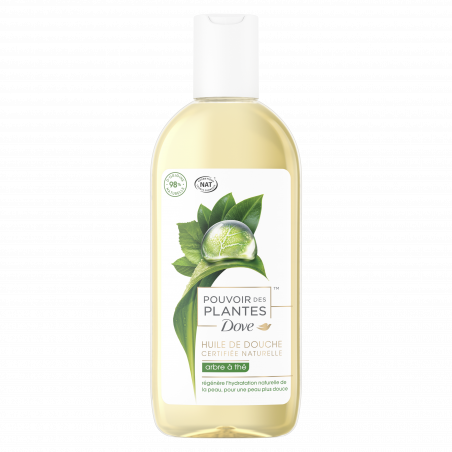 DOVE Gel Douche NAT Pouvoir des Plantes 250ml Arbre à Thé