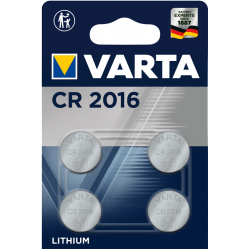 Varta - Pack de 10 blisters de 4 Piles électronique CR2016