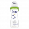 Pack de 6 - Dove 0% Déodorant Femme Spray Compressé Original 100ml