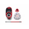 Vileda Turbo 3 en 1 balai avec système rotatif + seau à pédale – set complet, retire 99% des bactéri