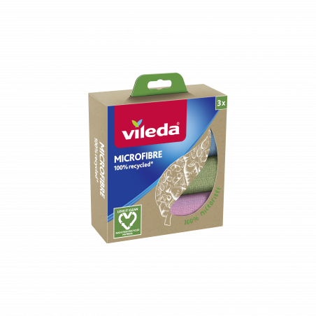 Vileda - Lavette MF recyclée x3
