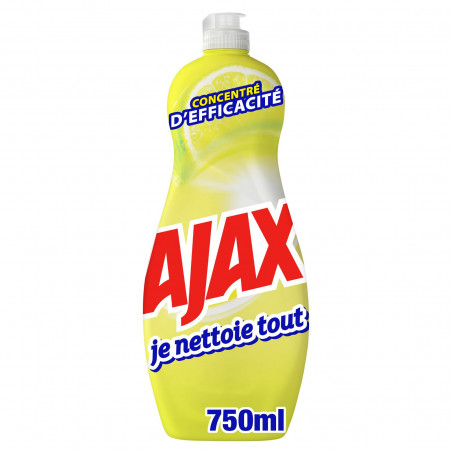Produit Ménager Sol & Multi Surfaces Ajax Je nettoie tout Fraîcheur Citron Gel - 750ml