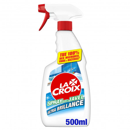 Produit Ménager La Croix Salle de Bain Spray Désinfectant Javel - 500ml