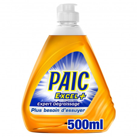 Liquide Vaisselle Paic Excel + Expert Dégraissage - 500ml