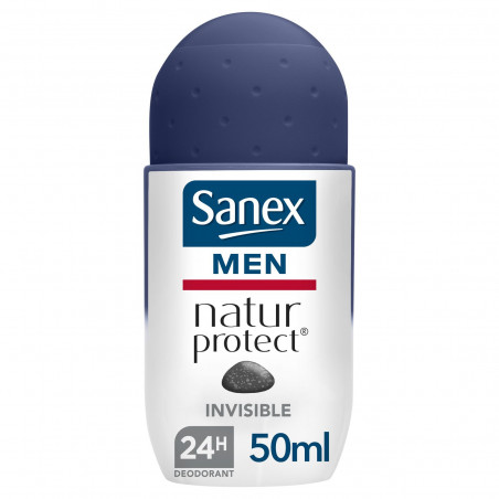 Déodorant Homme Sanex Men Natur Protect Invisible bille - 50ml