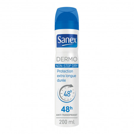 Déodorant Anti-transpirant Sanex Dermo Non-stop Dry 48h spray - 200ml
