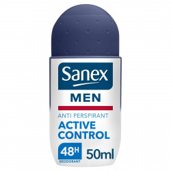 Pack de 6 - Sanex Déodorant Anti-transpirant Homme Men Dermo 48h bille - 50ml 2