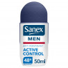 Pack de 6 - Déodorant Anti-transpirant Homme Sanex Men Dermo 48h bille - 50ml