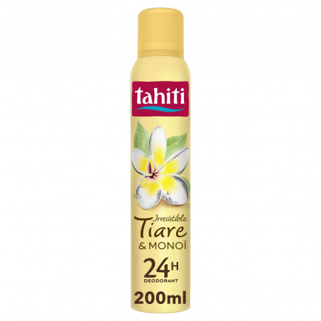 Pack de 6 - Déodorant Tahiti Tiaré & Monoï spray - 200ml