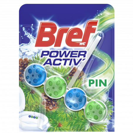Pack de 4 - Bref Wc Power Activ' Boost Pin Pack de 4 - Bref Wc Power Activ' Boost Pin
